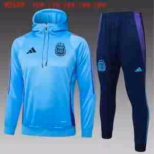 Felpa Con Cappuccio Bambino Argentina 2025 2026 Blu