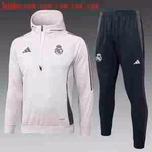 Felpa Con Cappuccio Bambino Real Madrid 2025 2026 Rosa
