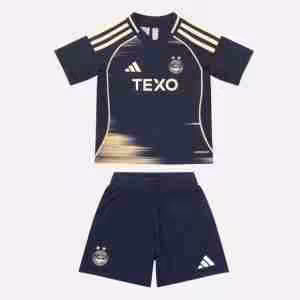 Maglietta Calcio Aberdeen Away Set Bambino 2025 2026