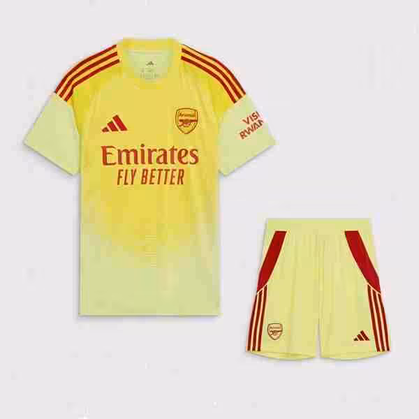 Camiseta Arsenal 1ª Niño Portero 2025-2026