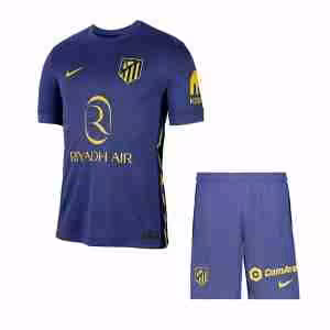 Maglietta Calcio Atletico Madrid Away Set Bambino 2025 2026