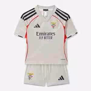 Maglietta Calcio Benfica Away Set Bambino 2025 2026