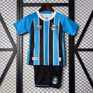 Maglietta Calcio Gremio FBPA Prima Set Bambino 2025 2026