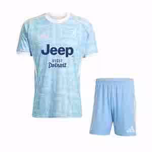 Maglietta Calcio Juventus Away Set Bambino 2025 2026