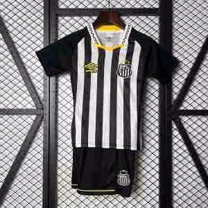 Maglietta Calcio Santos Away Set Bambino 2025 2026