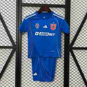 Maglietta Calcio Universidad De Chile Prima Set Bambino 2025 2026