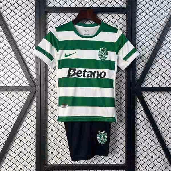 Camiseta Sporting Lisbon 1ª Niño 2025-2026