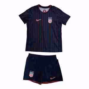 Maglietta Calcio Stati Uniti Away Set Bambino 2025 2026