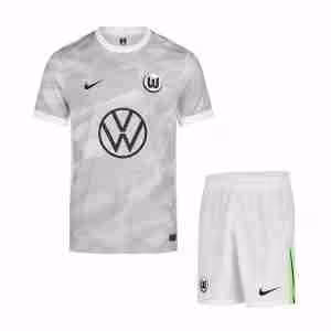 Maglietta Calcio Wolfsburgo Away Set Bambino 2025 2026