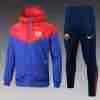 Set Giacca a vento FC Barcellona 2025 2026 Rosso Blu