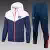 Set Giacca a vento Paris Saint Germain 2025 2026 Bianco Blu