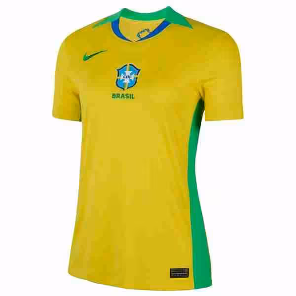 Camiseta Brasil 1ª Mujer 2025