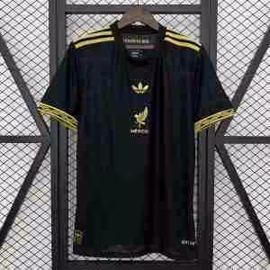 Thailandia Maglietta Calcio Messico Speciale 2025 2026 Nero
