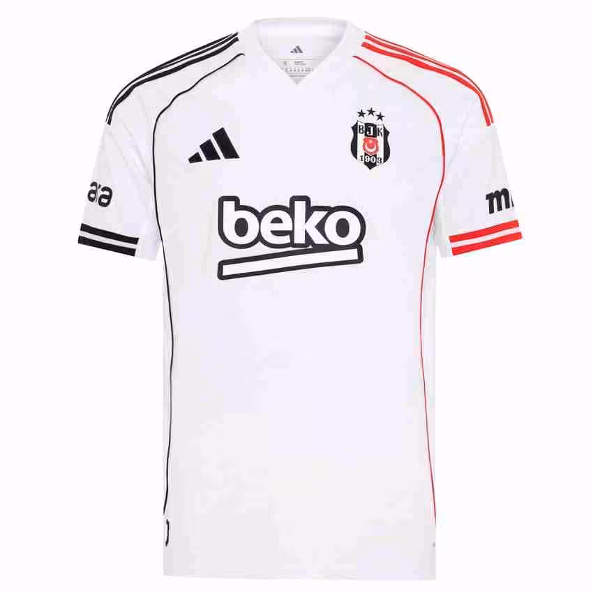 Tailandia Camiseta Besiktas 2025-2026 Blanco
