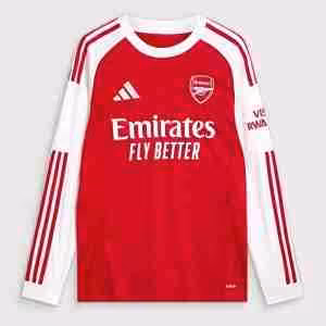 Thailandia Maglietta Calcio Prima Manica Lunga Arsenal 2025 2026