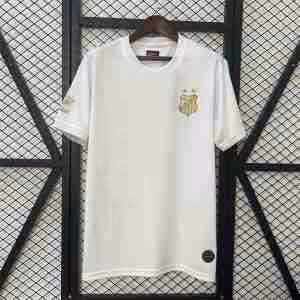 Thailandia Maglietta Calcio Santos FC Speciale 2025 2026 Bianco