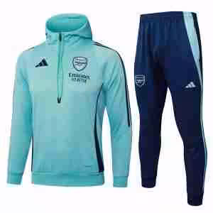 Tuta Con Cappuccio Arsenal 2025 2026 Verde
