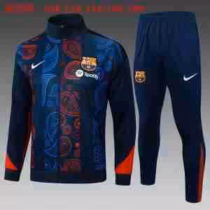 Tute Calcio Bambino FC Barcellona 2025 2026 Blu Rosso