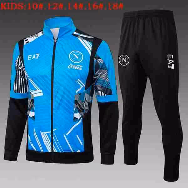 Ninos Chandal Napoli 2025-2026 Azul
