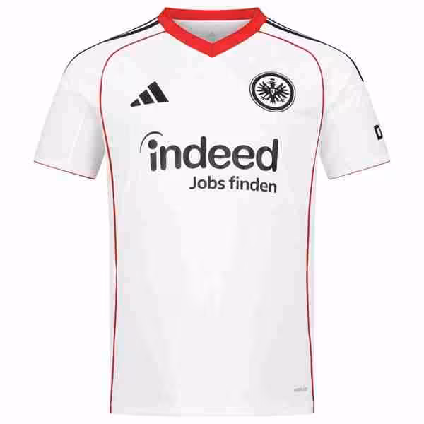 Tailandia Camiseta Eintracht Frankfurt 2ª 2025-2026 Thailandia Maglietta Calcio Away Eintracht Frankfurt 2025 2026