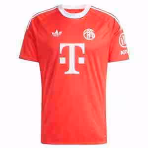 Thailandia Maglietta Calcio Bayern Monaco Speciale 2025 2026 Rosso