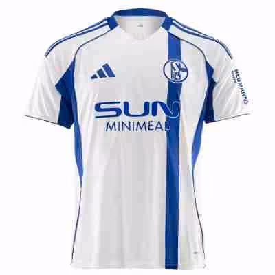 Tailandia Camiseta Schalke 04 2ª 2025-2026 Thailandia Maglietta Calcio Away Schalke 04 2025 2026