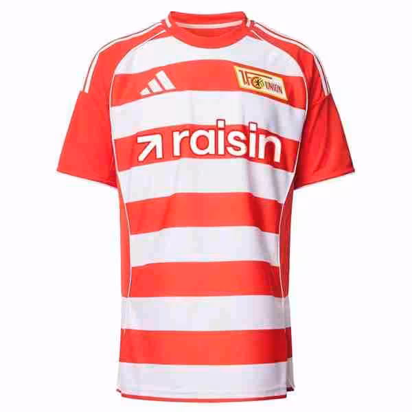 Tailandia Camiseta Union Berlin 1ª 2025-2026 Thailandia Maglietta Calcio Prima Union Berlino 2025 2026