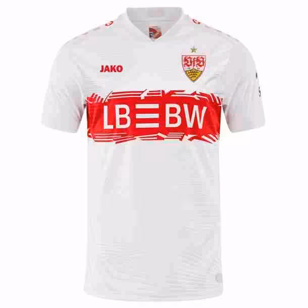 Tailandia Camiseta VfB Stuttgart 1ª 2025-2026 Thailandia Maglietta Calcio Prima VfB Stuttgart 2025 2026