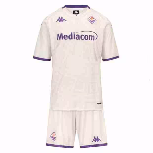 Camiseta Fiorentina 2ª Niño 2025-2026 Maglietta Calcio ACF Fiorentina Away Set Bambino 2025 2026