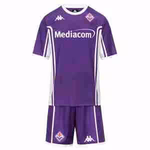 Maglietta Calcio ACF Fiorentina Prima Set Bambino 2025 2026