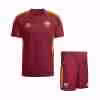 Maglietta Calcio AS Roma Prima Set Bambino 2025 2026