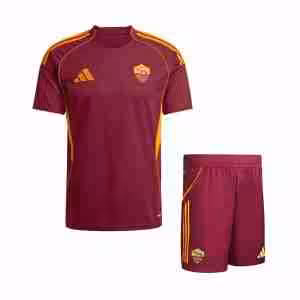 Maglietta Calcio AS Roma Prima Set Bambino 2025 2026
