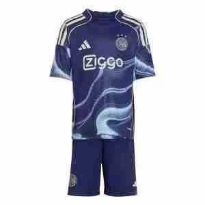 Maglietta Calcio Ajax Away Set Bambino 2025 2026