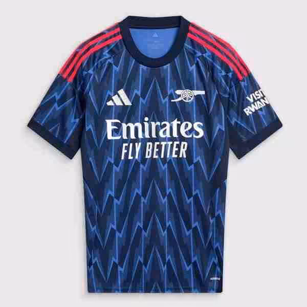 Tailandia Camiseta Arsenal 2ª 2025-2026 Maglietta Calcio Away Arsenal 2025 2026