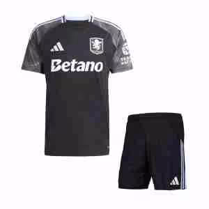 Maglietta Calcio Aston Villa Away Set Bambino 2025 2026