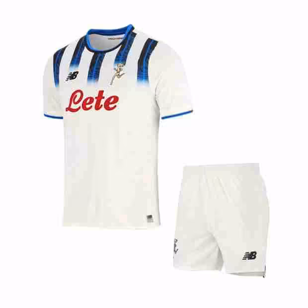 Camiseta Atalanta BC 2ª Niño 2025-2026 Maglietta Calcio Atalanta BC Away Set Bambino 2025 2026