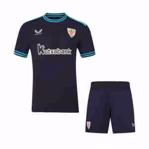 Maglietta Calcio Athletic Bilbao Away Set Bambino 2025 2026
