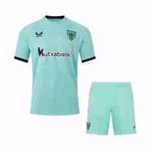 Maglietta Calcio Athletic Bilbao Terza Set Bambino 2025 2026