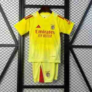Maglietta Calcio Benfica Portiere Set Bambino 2025 2026