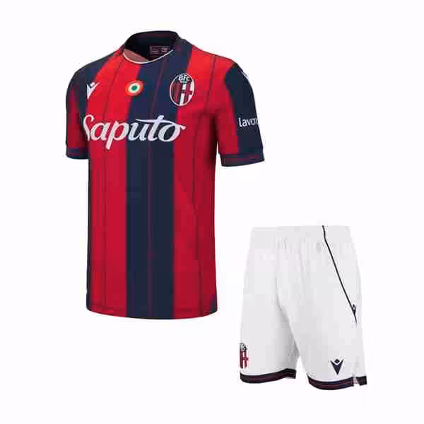Camiseta Bologna FC 1ª Niño 2025-2026 Maglietta Calcio Bologna Prima Set Bambino 2025 2026