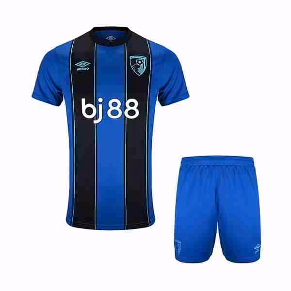 Camiseta AFC Bournemouth 2ª Niño 2025-2026 Maglietta Calcio Bournemouth Away Set Bambino 2025 2026