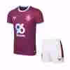 Maglietta Calcio Burnley FC Prima Set Bambino 2025 2026