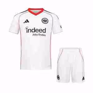 Maglietta Calcio Eintracht Frankfurt Away Set Bambino 2025 2026