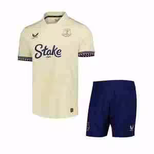 Maglietta Calcio Everton Away Set Bambino 2025 2026