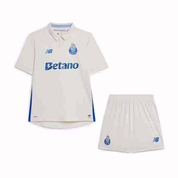 Camiseta Oporto 3ª Niño 2025-2026 Maglietta Calcio FC Porto Terza Set Bambino 2025 2026