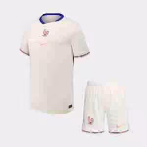 Maglietta Calcio Francia Away Set Bambino 2025 2026