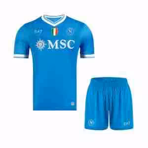 Maglietta Calcio Napoli Prima Set Bambino 2025 2026