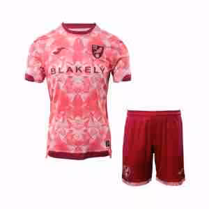 Maglietta Calcio Norwich City Away Set Bambino 2025 2026