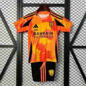 Maglietta Calcio Paris FC Speciale Set Bambino 2025 2026 Arancione