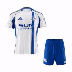 Maglietta Calcio Schalke 04 Away Set Bambino 2025 2026